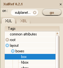 capture d'cran de xulref